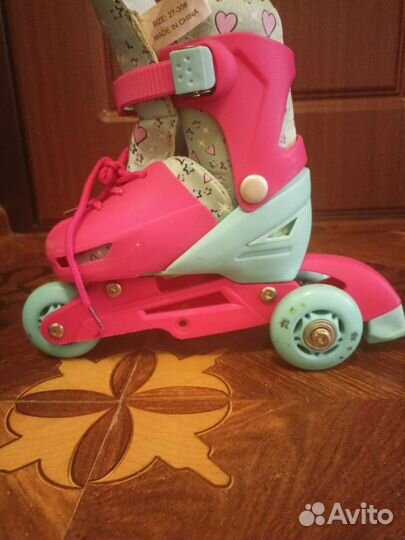 Роликовые коньки детские 2 в 1