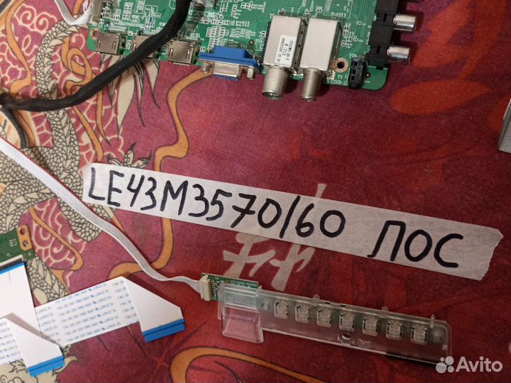 Материнская плата MSD3463-T8C1 лос LE43M3570/60