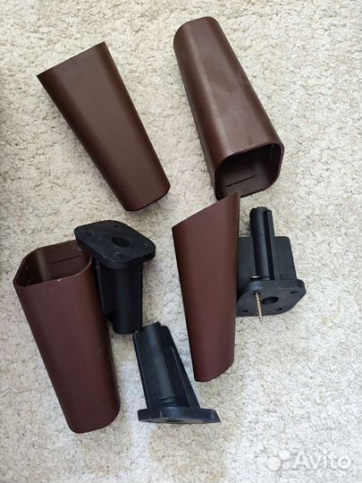 Мебельные ножки, дверная ручка, замок