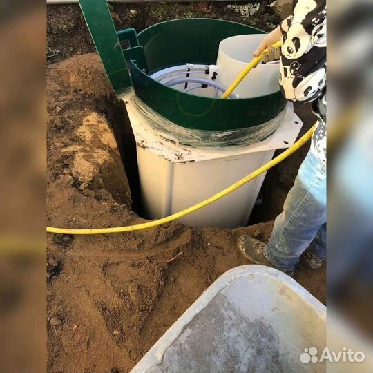 Стация биологической очистки пластиковый для дачи