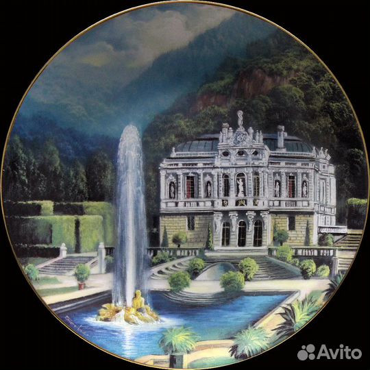 Наследство сказочного короля декоративная тарелка