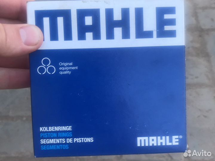 Кольца поршневые mahle