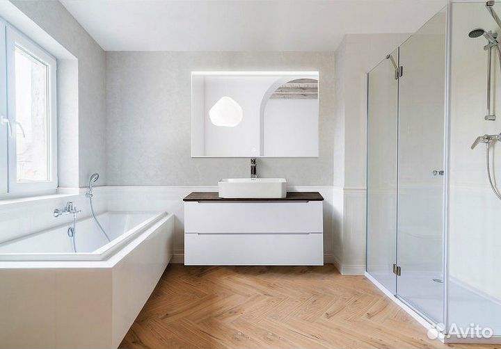 Зеркало BelBagno spc-uno-1200-800-tch Хром