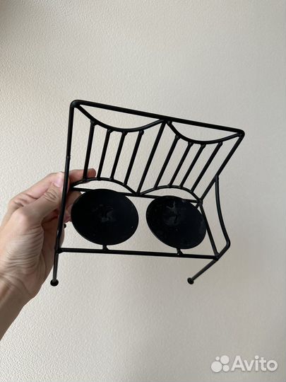 Подсвечник в виде лавочки