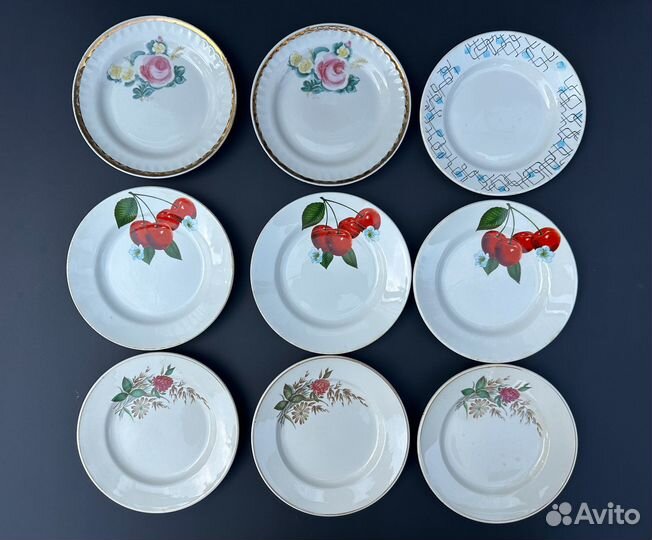 Тарелки пирожковые СССР