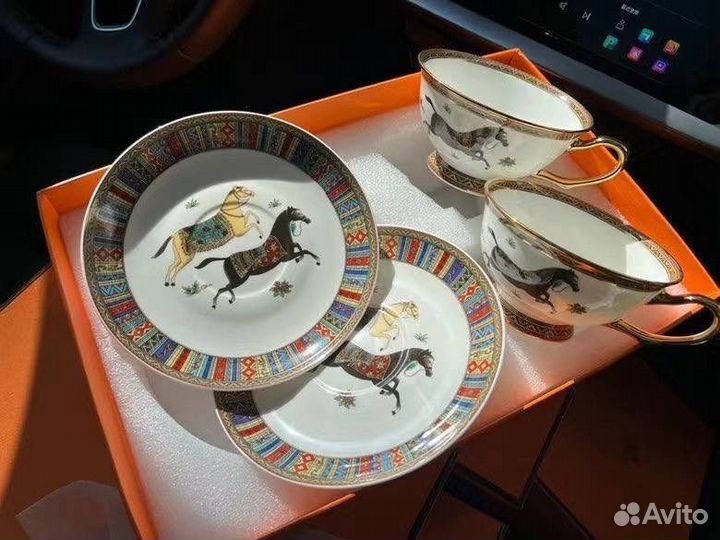 Hermes коробка посуда