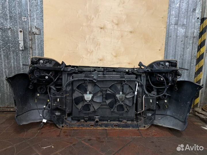 Срез морды Ниссан Икстрейл X-trail T31 галоген