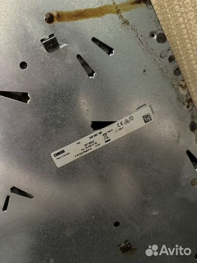 Плита электрическая zanussi