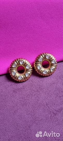 Серьги бижутерия