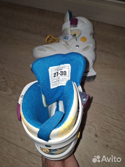 Коньки детские раздвижные 27 30 для девочки