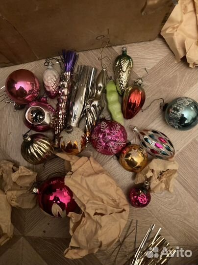 Елочные игрушки СССР