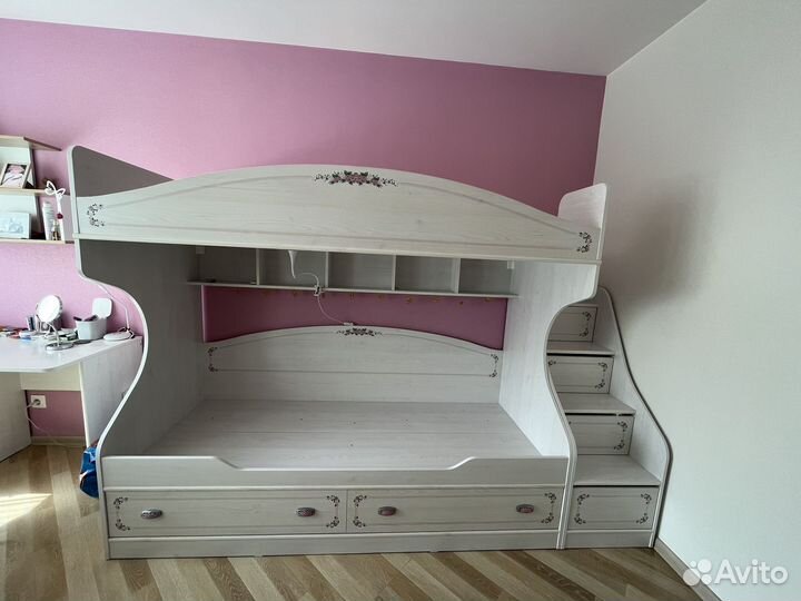 Двухъярусная кровать бу