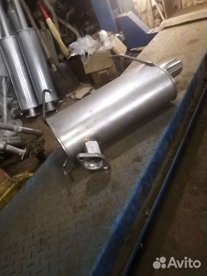 Глушитель. Глушитель Митсубиси Аутлендер XL