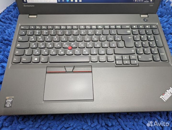 Ноутбук Lenovo ThinkPad T550 i5 8Gb 256Gb FHD