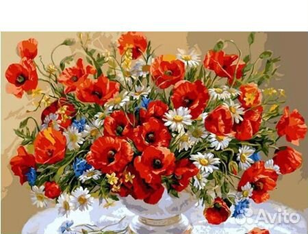 Алмазная мозаика 30*40 с рамкой