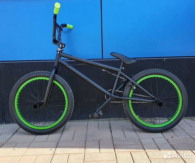 Трюковой велосипед bmx алюминиевая рама