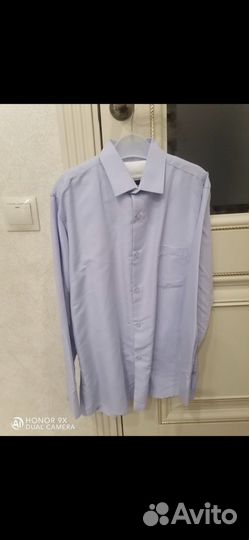 Новая школьная рубашка 152р