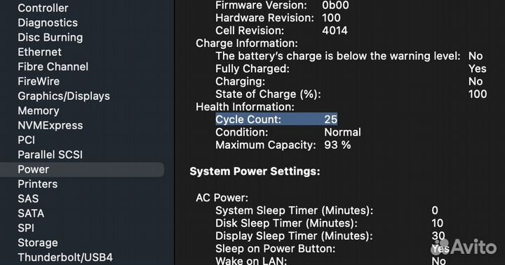 Macbook Pro 16 M1 Pro 16/512 25 циклов