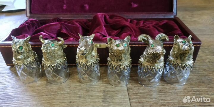 Подарочный набор рюмки-перевертыши