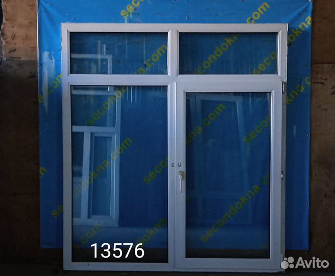 Пластиковое окно Б/У 1800(в)х1620(ш)