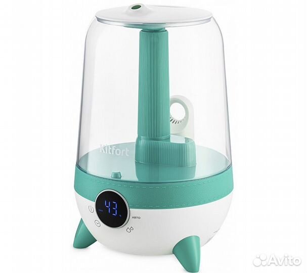 Увлажнитель воздуха Kitfort кт-2829-3 бело-бирюзов