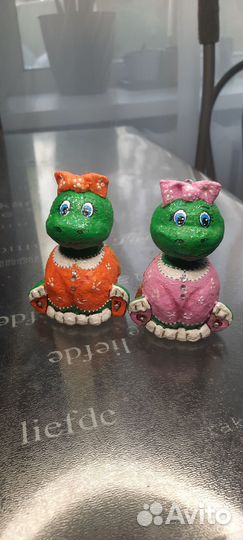 Ватные елочные игрушки