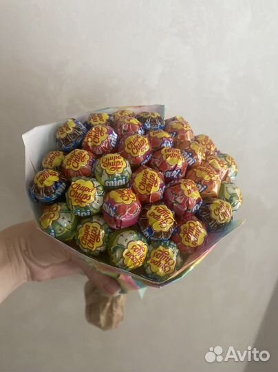 Букет из чупа чупсов
