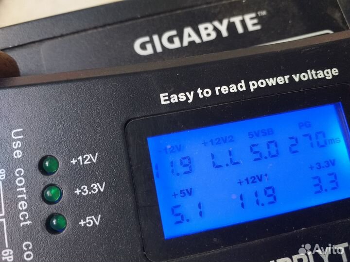 Блок питания gigabyte ATX-H400K 400W (GZ-EBS40N-C3