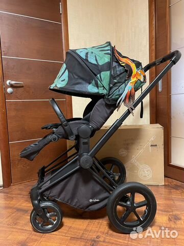 Коляска Cybex priam lux 2 в 1 Birds of paradise