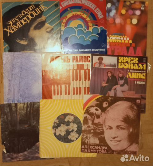 Виниловые пластинки СССР
