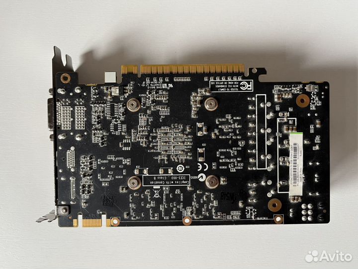 Видеокарта zotac GTX 550 Ti 1GB 192BIT DDR5