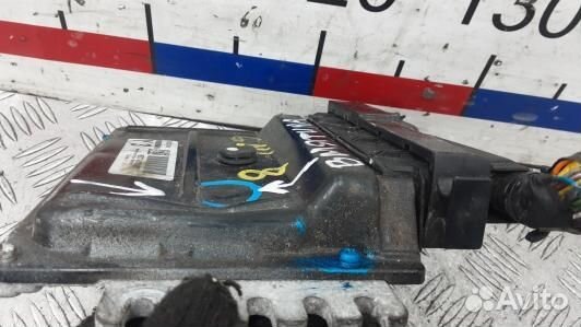 Блок управления двигателем nissan note E11 (GML08P