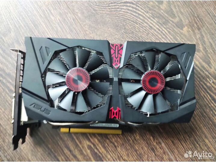 Видеокарта Asus strix 960 2gb