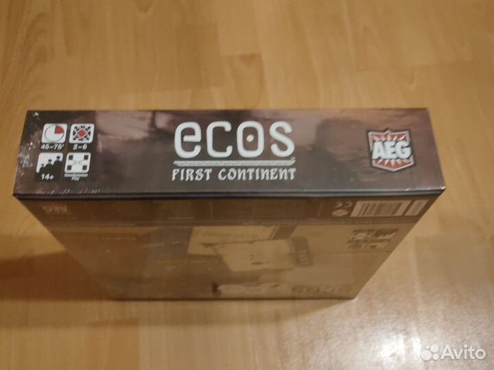 Новая настольная игра Экос Ecos first continent
