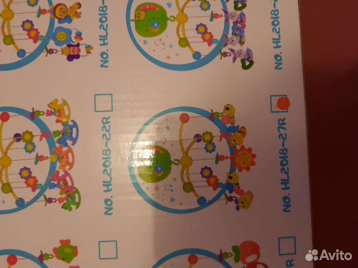 Детский мобиль на кроватку