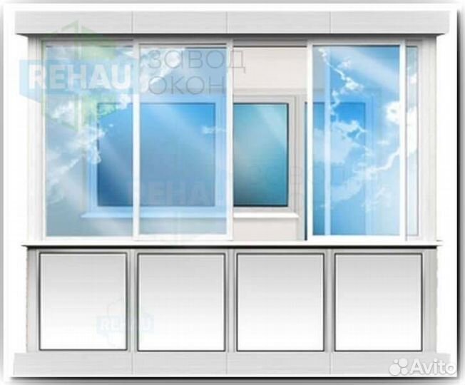 Пластиковое окно с установкой