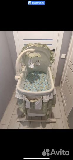 Кроватка люлька babyton