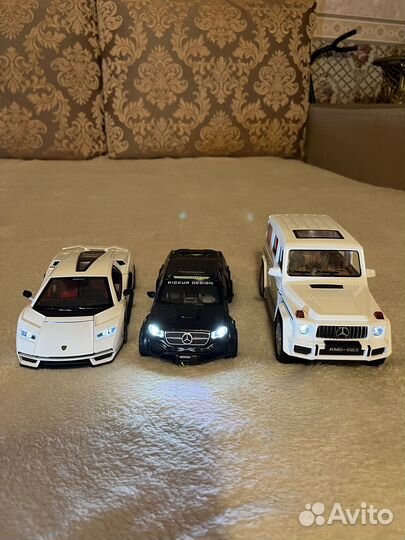 Новые Металлические Модели авто Mercedes Lamborghi