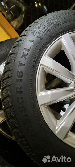 Колеса Audi R16 (диски + шины зимние шипованные)