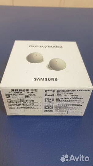 Samsung galaxy buds2 оливковый