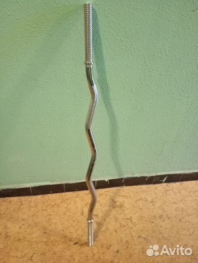 Кривой гриф штанги