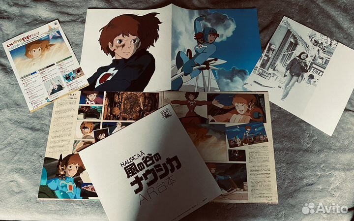 Винил Kaze no tani no Naushika ost 2Lp ghibli