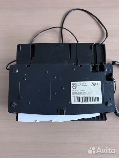 Телефон-факс автоответчик Philips HFC 171