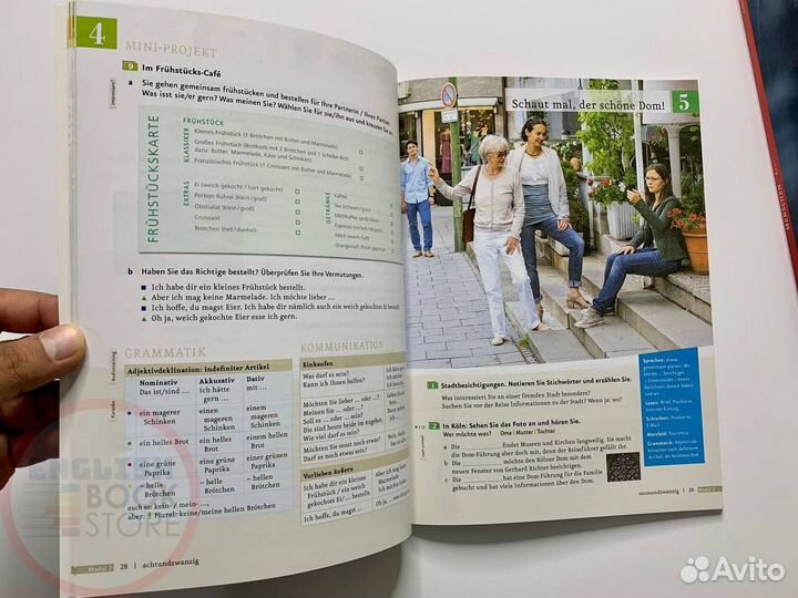 Menschen A2.1 немецкий языка Kursbuch Arbeitsbuch