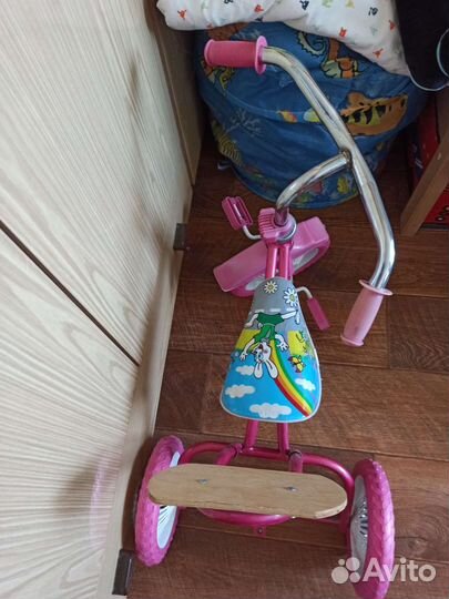 Детский трехколесный велосипед