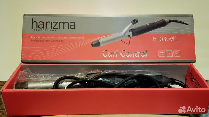 Щипцы (плойка) для волос Harizma Curl Control,19мм
