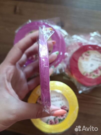 Лента атласная