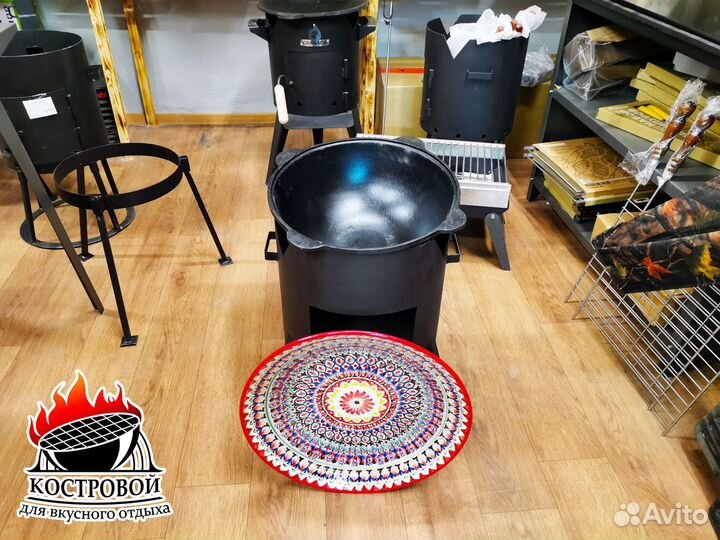 Комплект: казан 8 литров+ печь