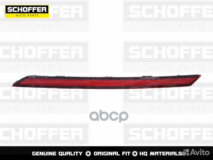 Отражатель в задний бампер правый Volkswagen Po