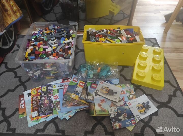 Конструктор lego россыпью